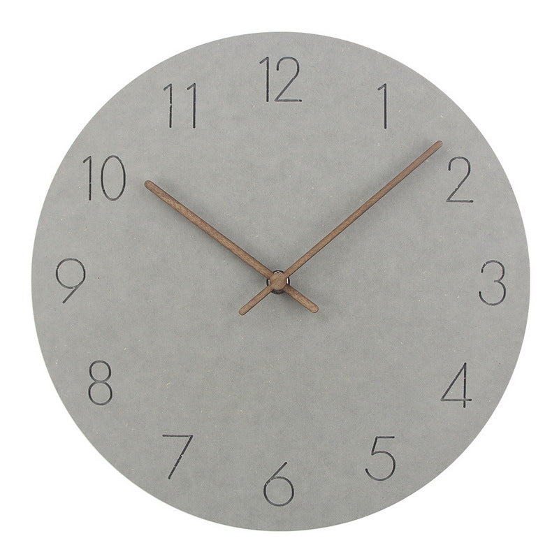 Minimalist Norwegian Wall Decoration Silent Clock