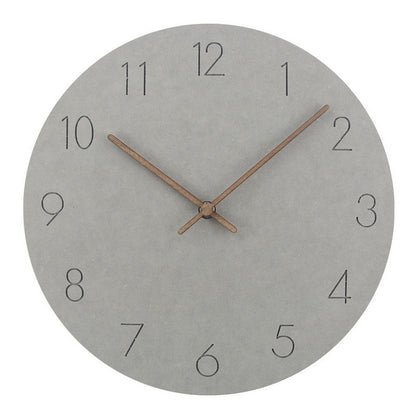 Minimalist Norwegian Wall Decoration Silent Clock