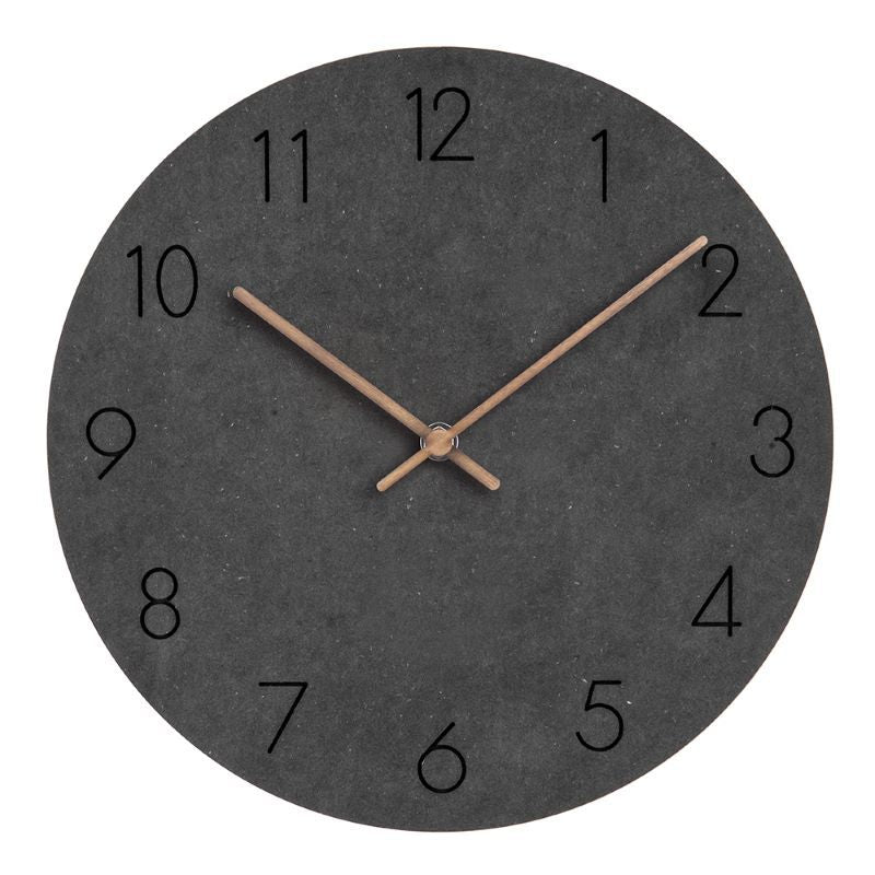 Minimalist Norwegian Wall Decoration Silent Clock