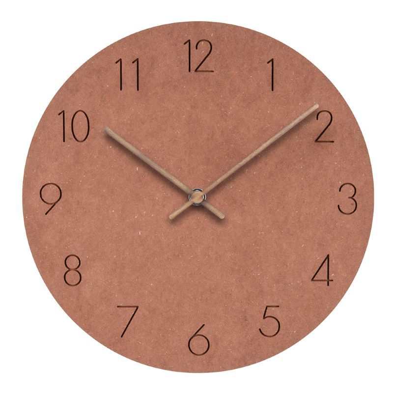 Minimalist Norwegian Wall Decoration Silent Clock