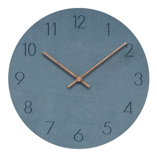 Horloge murale silencieuse minimaliste norvégienne