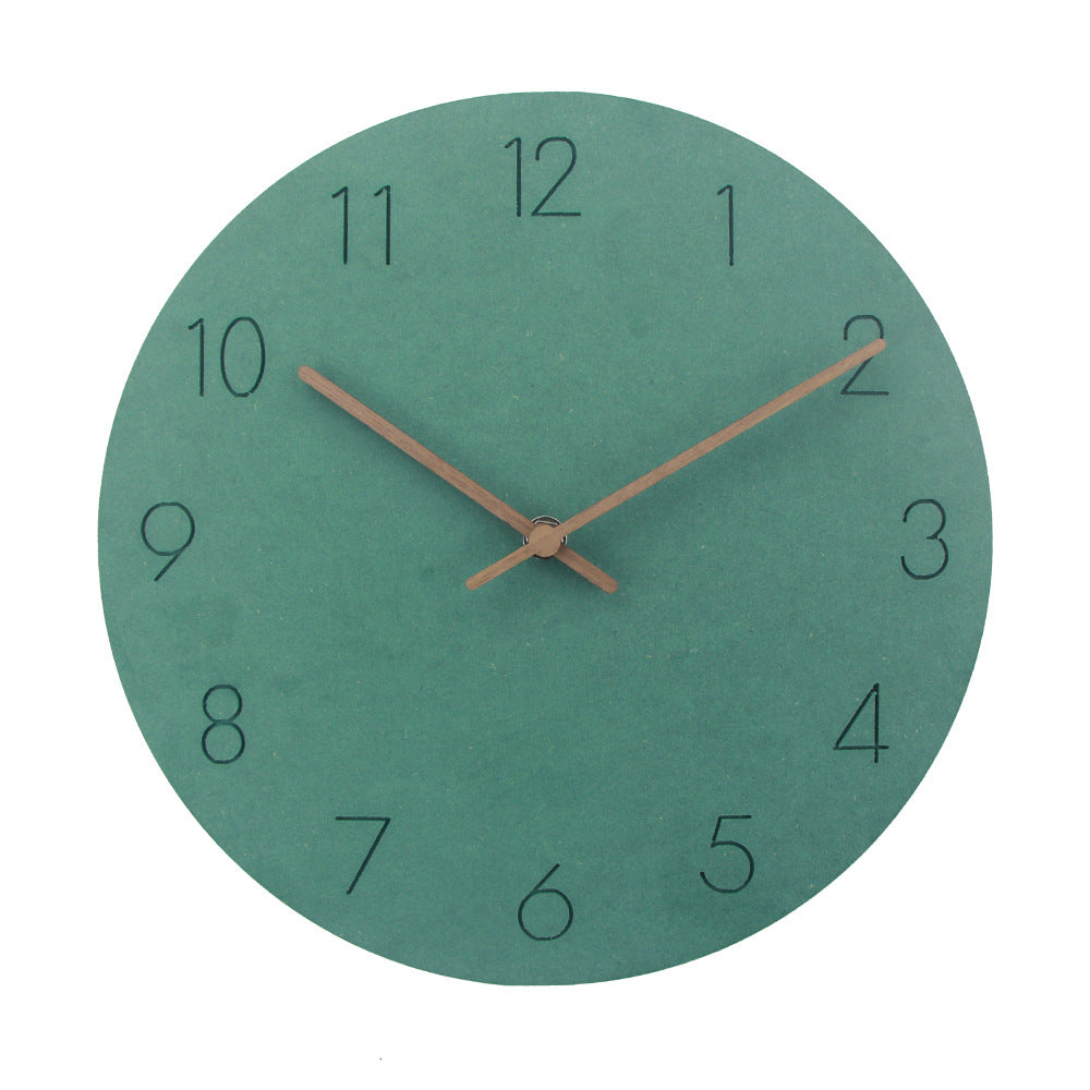 Minimalist Norwegian Wall Decoration Silent Clock