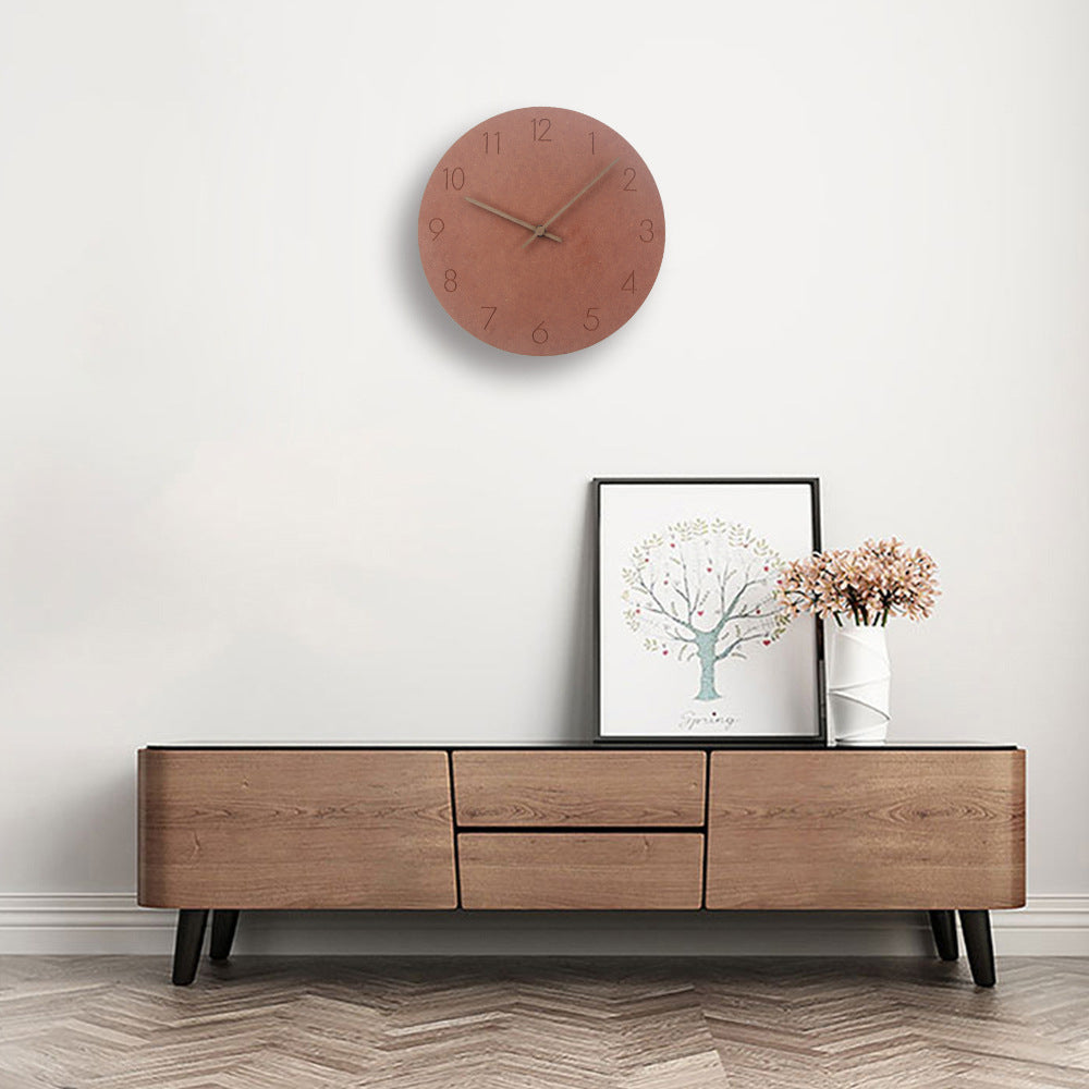 Minimalist Norwegian Wall Decoration Silent Clock