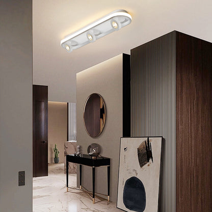 LumiCurve – Modern Adjustable LED Ceiling Light for Hallways and Living Rooms