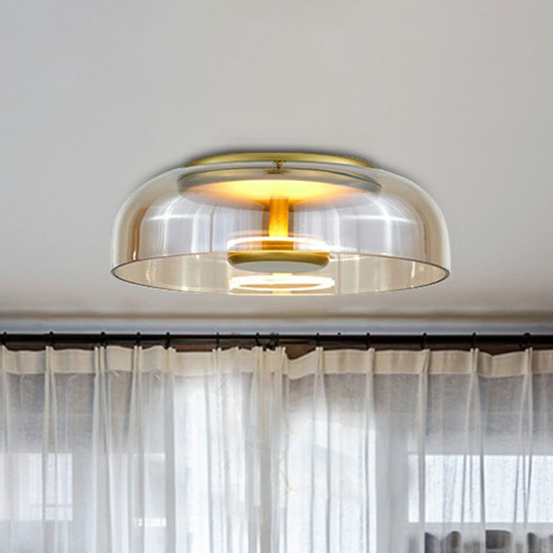 ClariLume – Modern Glass LED Ceiling Light for an Elegant Interior