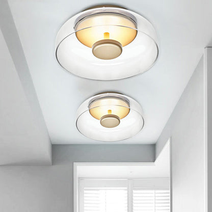 ClariLume – Modern Glass LED Ceiling Light for an Elegant Interior