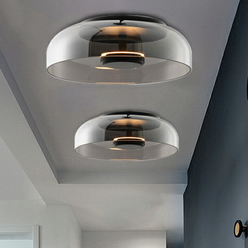 ClariLume – Modern Glass LED Ceiling Light for an Elegant Interior