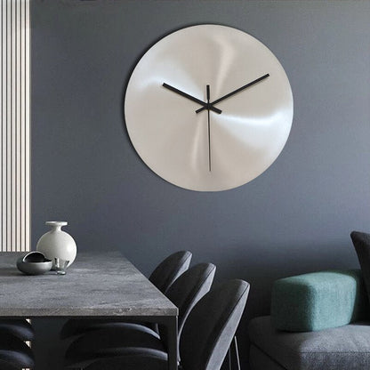 Minimalist Stainless Steel Wall Clock - Stylish and functional!