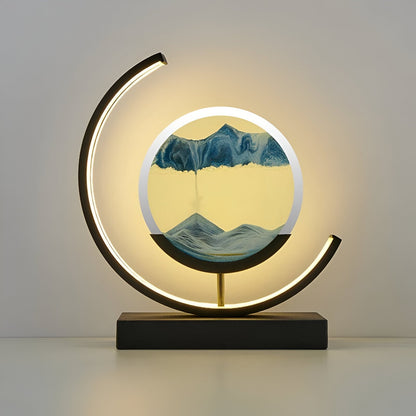 Lumesand - Dimmable Sand Art Lamp with Remote Control - Modern Ambient Lighting