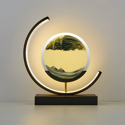 Lumesand - Dimmable Sand Art Lamp with Remote Control - Modern Ambient Lighting