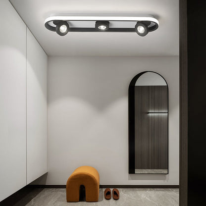 LumiCurve – Modern Adjustable LED Ceiling Light for Hallways and Living Rooms