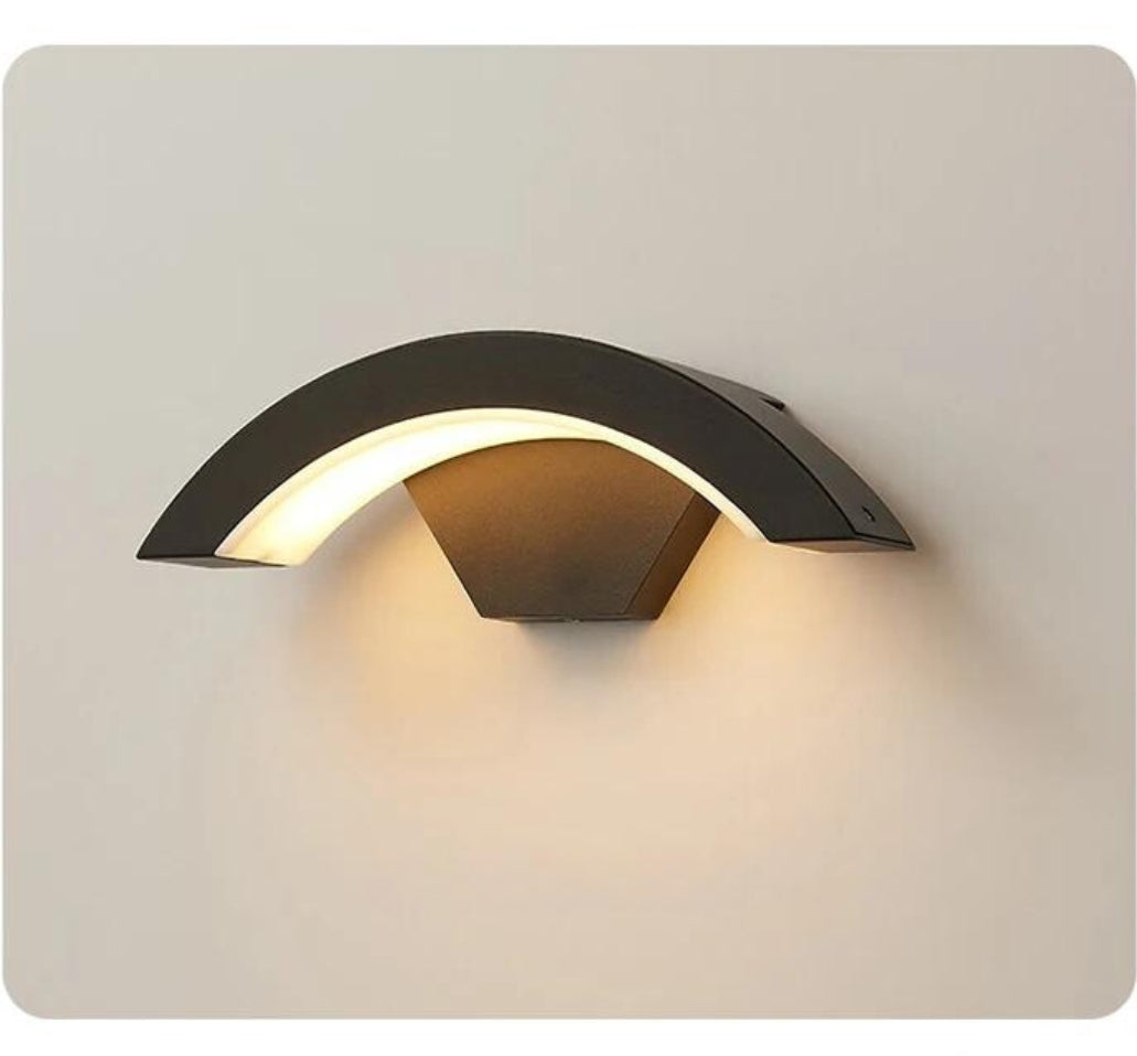 LumiSenso - Modern LED Outdoor Wall Light with Motion Sensor