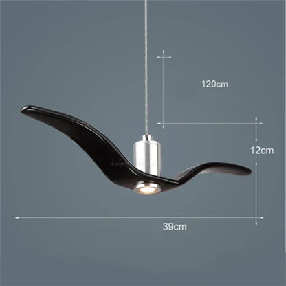 Bird-Shaped Designer Pendant Light for Living and Dining Rooms