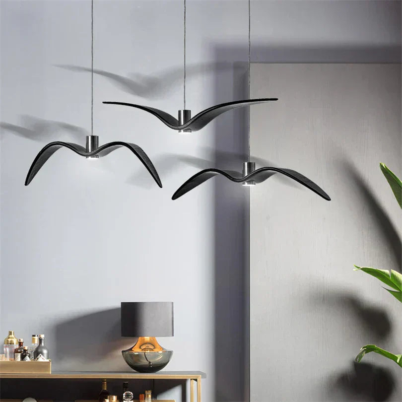 Bird-Shaped Designer Pendant Light for Living and Dining Rooms