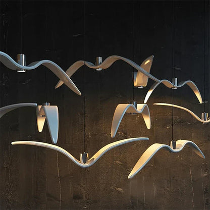 Bird-Shaped Designer Pendant Light for Living and Dining Rooms