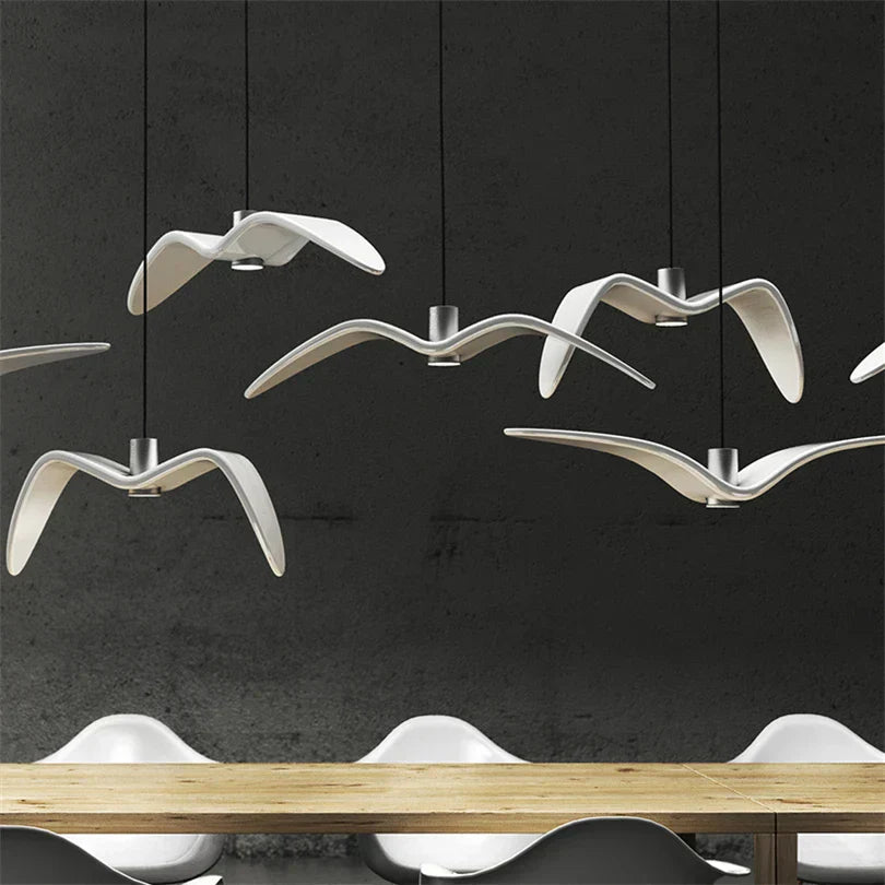 Bird-Shaped Designer Pendant Light for Living and Dining Rooms