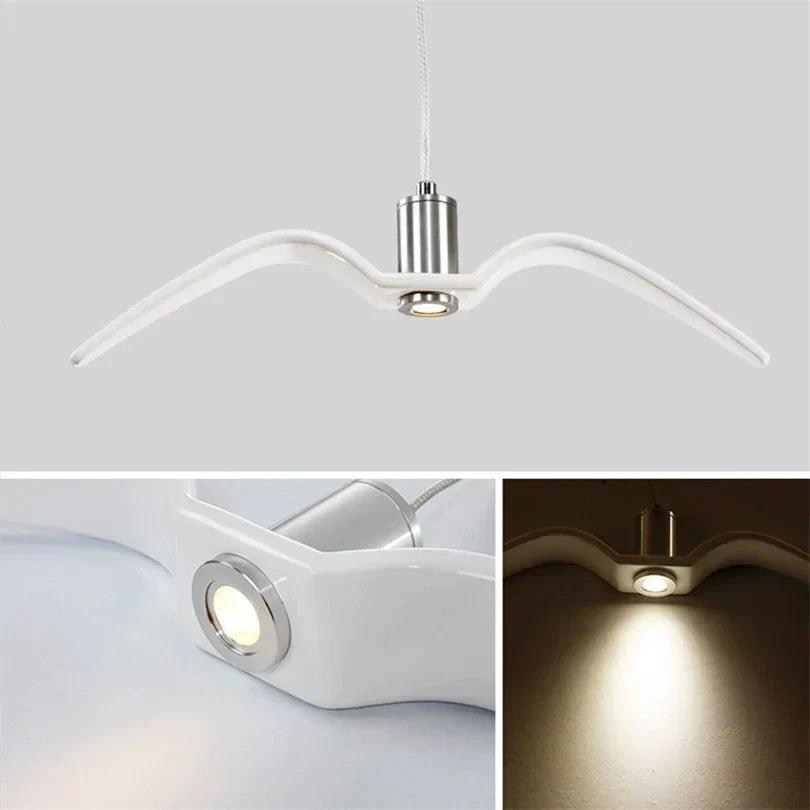 Bird-Shaped Designer Pendant Light for Living and Dining Rooms