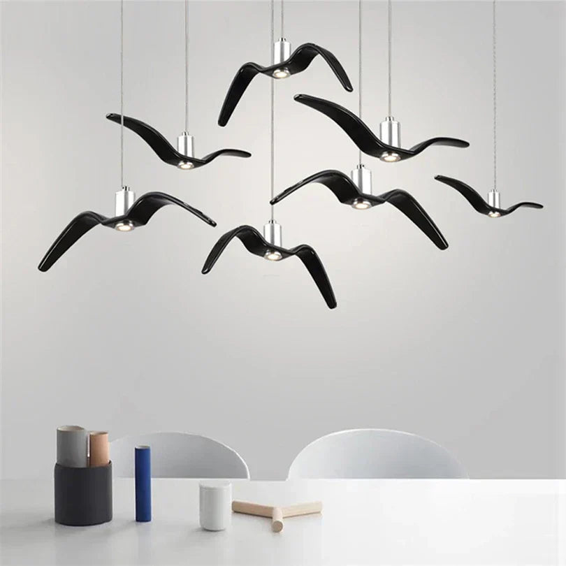 Bird-Shaped Designer Pendant Light for Living and Dining Rooms