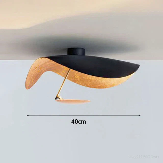 LumiOr – Modern LED Ceiling Light with Gold Finish