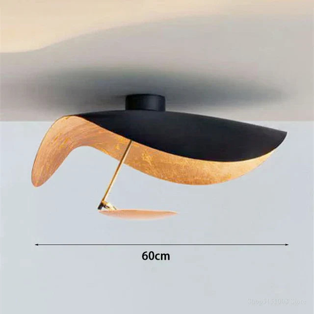 LumiOr – Modern LED Ceiling Light with Gold Finish