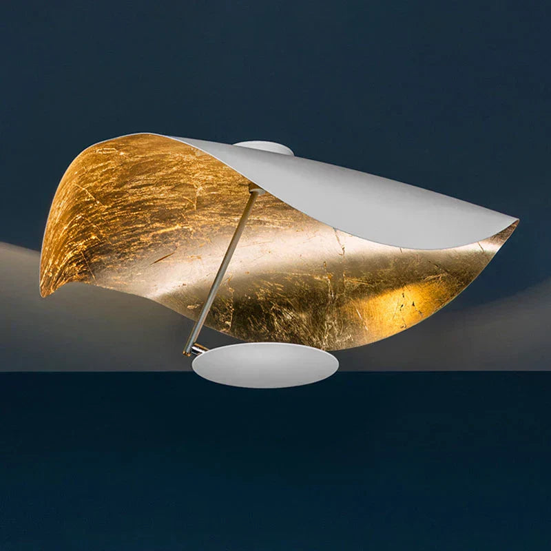 LumiOr – Modern LED Ceiling Light with Gold Finish