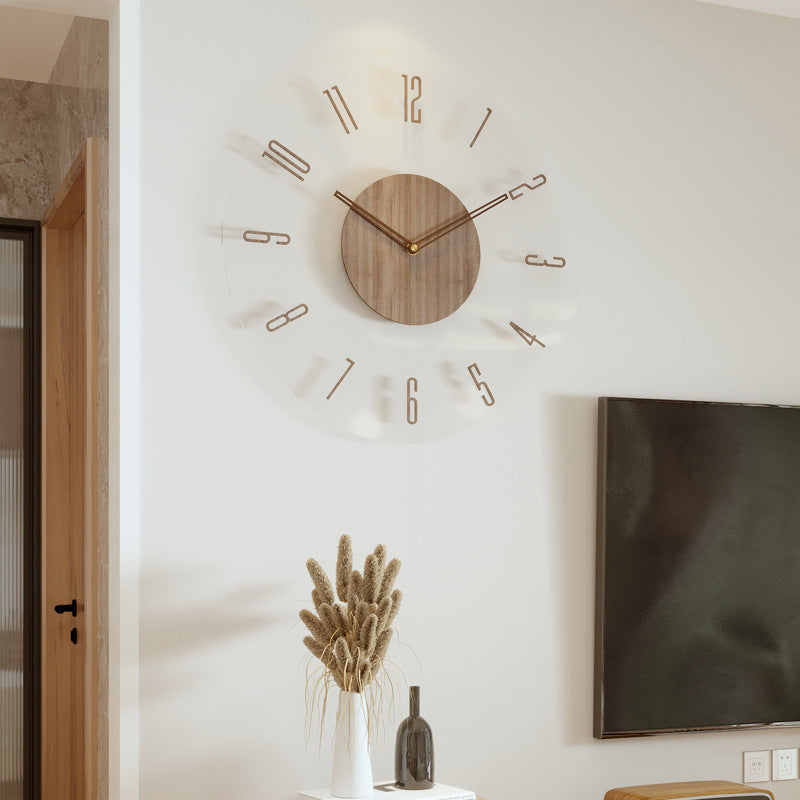 TimeWood - Nordic Stylish Massive Wall Clock