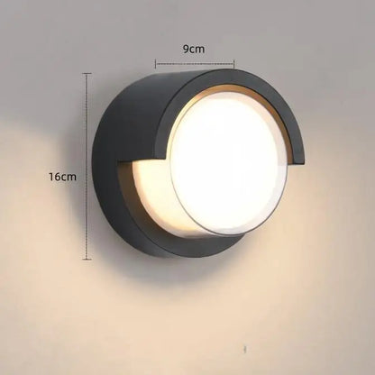 LumiGuard – LED Outdoor Wall Light with Motion Sensor