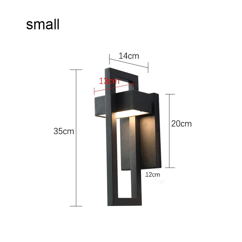 AquaLume – Waterproof LED Outdoor Wall Light IP65