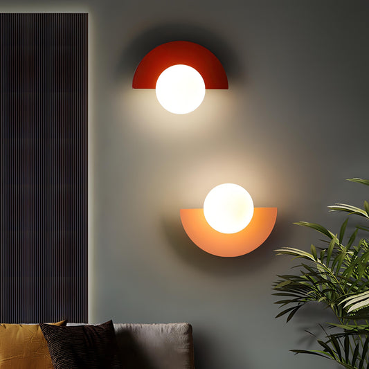 Demicic – Nordic Semi-Circle Wall Sconce – Modern Scandinavian Design