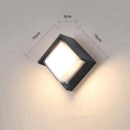 LumiGuard – LED Outdoor Wall Light with Motion Sensor