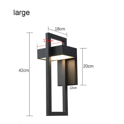 AquaLume – Waterproof LED Outdoor Wall Light IP65