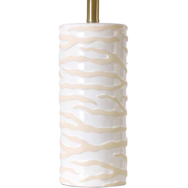 Modern White Ceramic Table Lamp