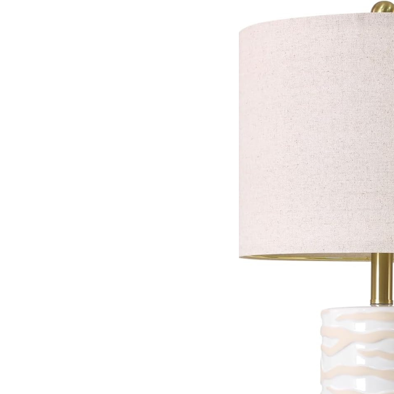 Modern White Ceramic Table Lamp