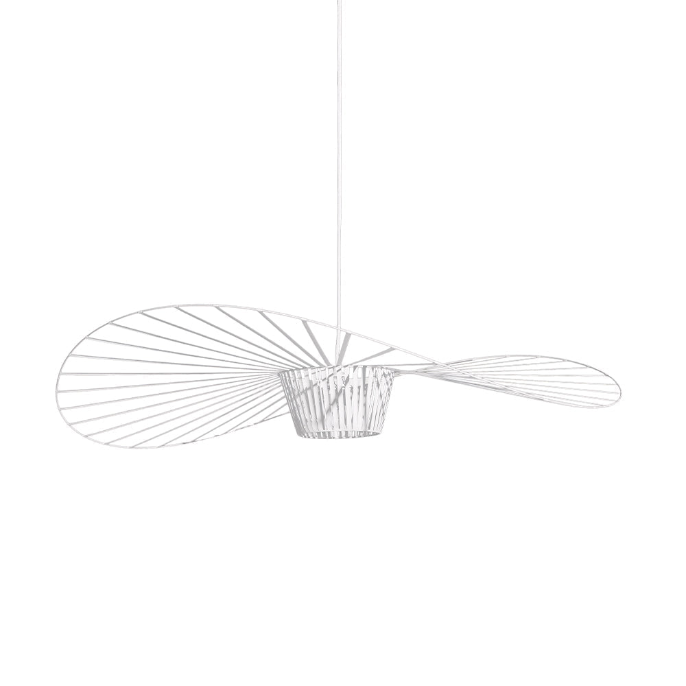 Rosland – Modern Vertigo Pendant Light with Elegant Straw Hat Design