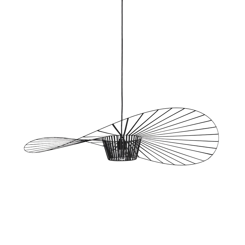 Rosland – Modern Vertigo Pendant Light with Elegant Straw Hat Design